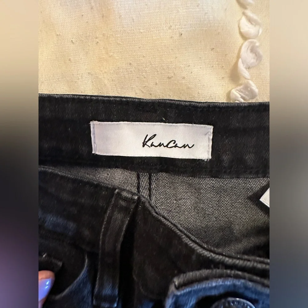 Kancan High Rise Button Skinny Jeans - Picture 5 of 6